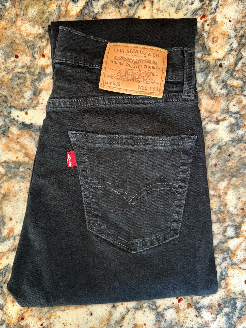 Levi's Men's 505 Slim Straight Jeans W29 L34